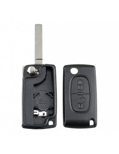 Télécommande Coque CE0536 VA2 3 Boutons Coffre Clé PLIP Pour Citroen C2 - Foto 5